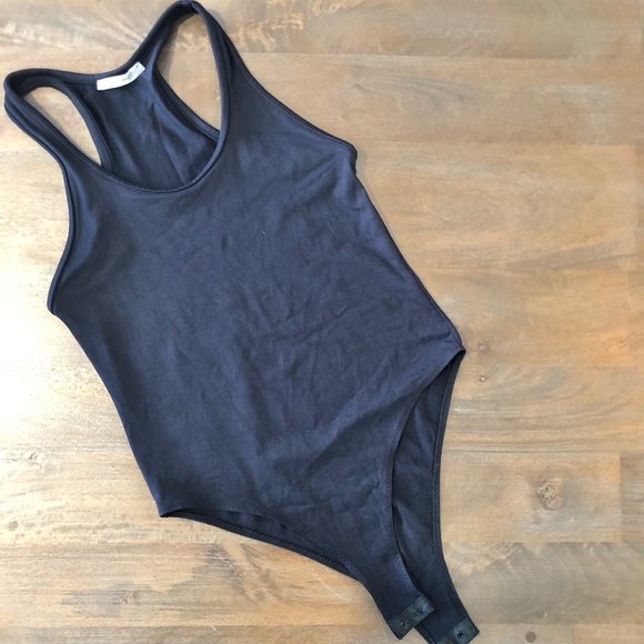 ❌SOLD ❌ Zara racerback bodysuit - Picture 1 of 4